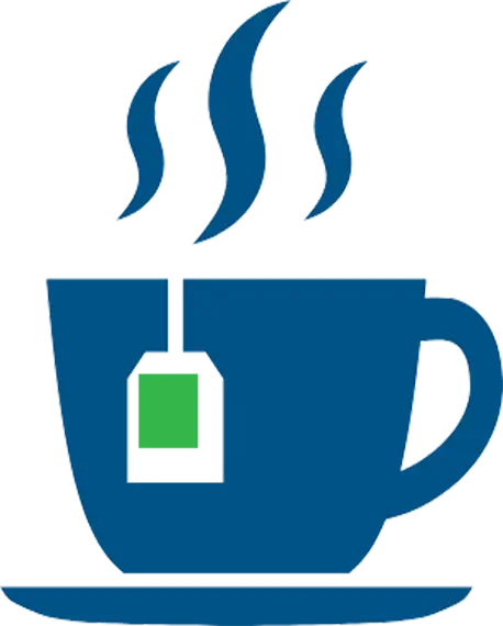 Teetasse-Icon als Symbolbild für entspannte Pausen und Mitarbeiterfreundlichkeit bei Liebensteiner
